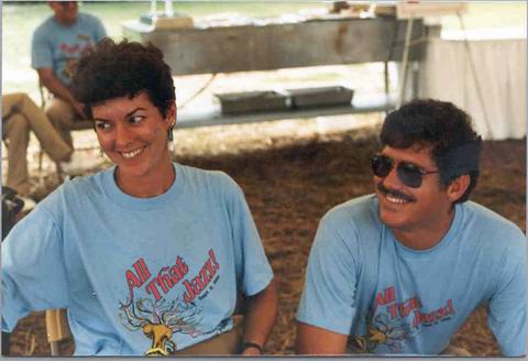Virginia Ann and Cal at the Jazz Fest