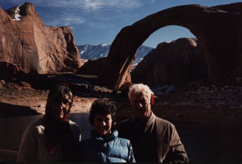 In front of Natural Bridge