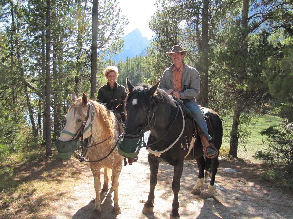 Riding in Grand Tetons