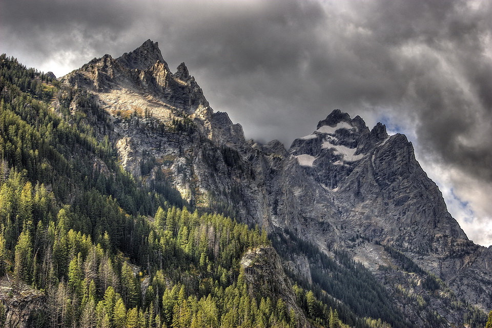 Storm Over Tetons