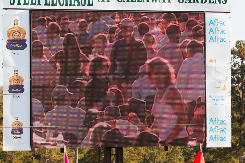 Mary on Jumbotron