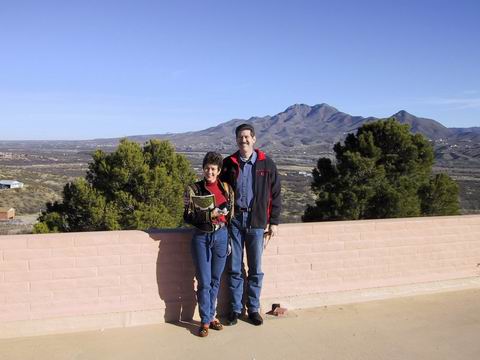 Cal and Virginia Ann at Rio Rico
