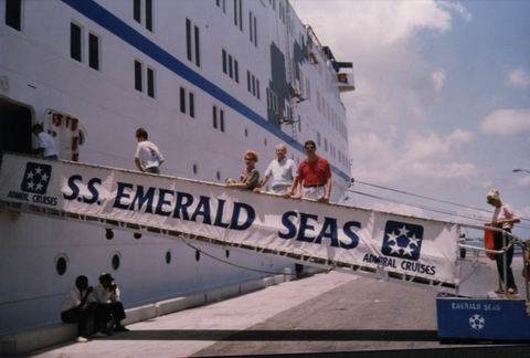 Boarding the Ship for a Cruise