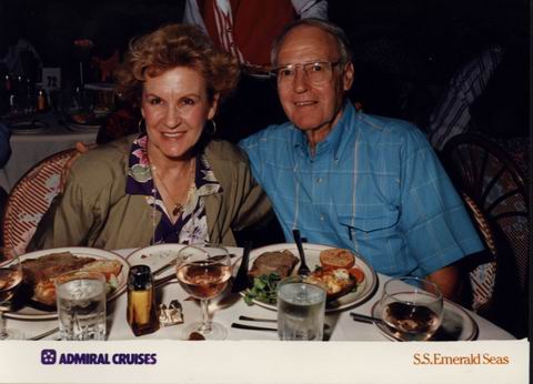 Mr and Mrs Daniel on Cruise