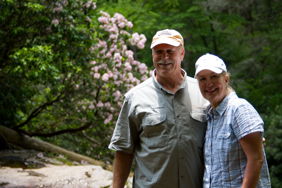 Stewarts at Secret Falls