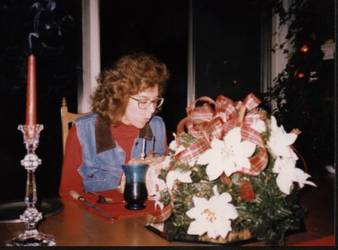 Virginia Ann Blowing Out the Candles