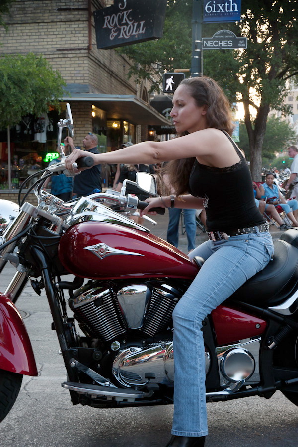 Girl Biker