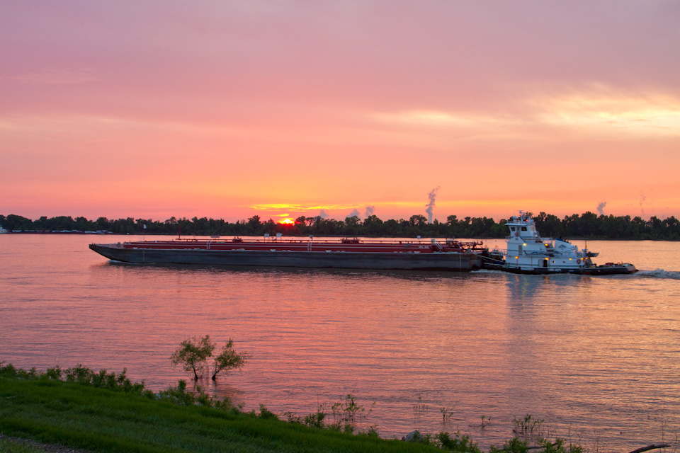 Sunset Tug