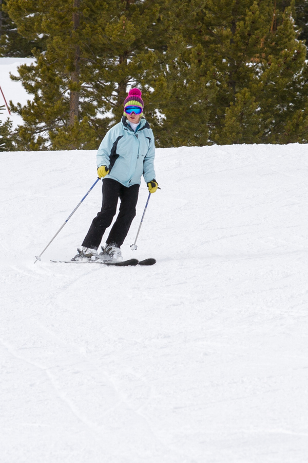 Coming Down the Slope
