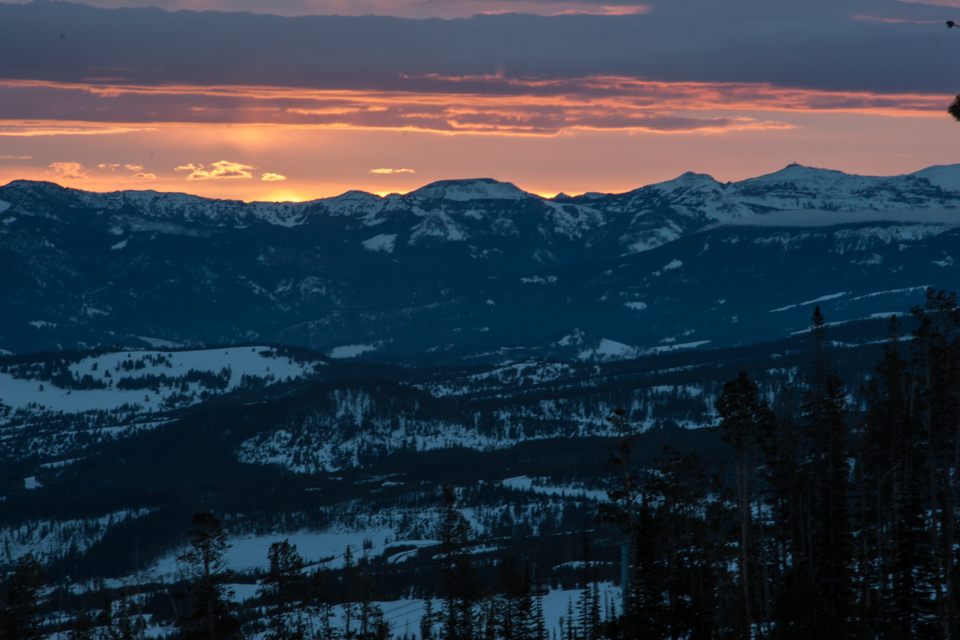 Sunrise in Montana