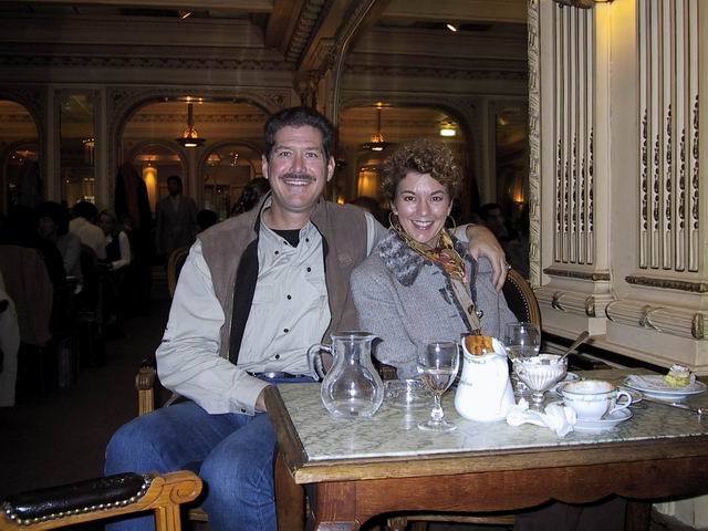 Cal and Virginia Ann in Paris