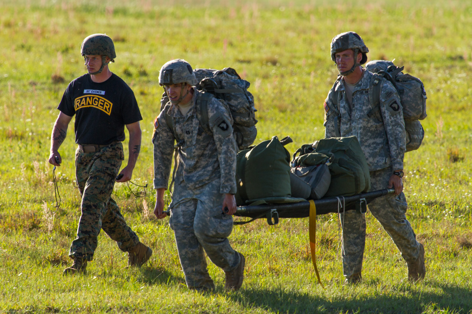 Moving off Drop Zone