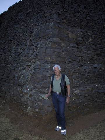 Dad at the Ihuatzio Ruins