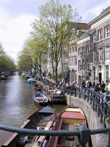 Canal in Amsterdam