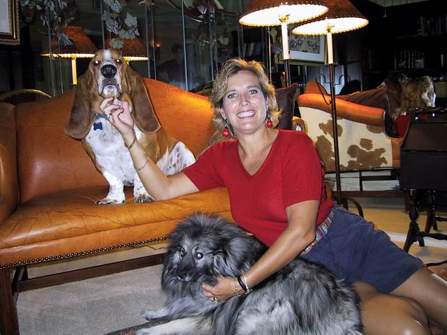 A Girl and Her Dogs