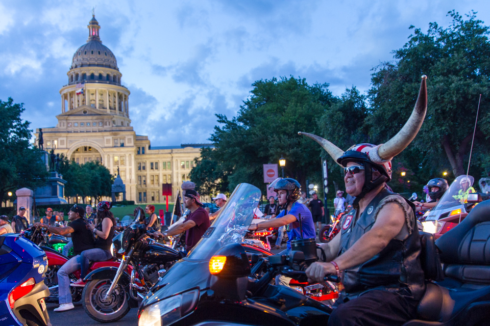 Longhorn Biker