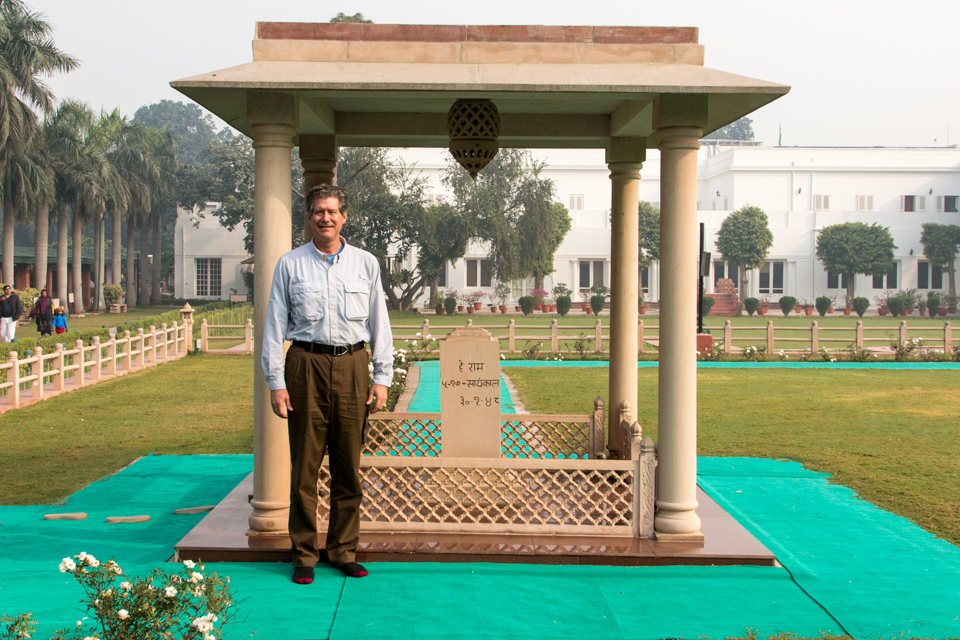 Where Gandhi Stood 