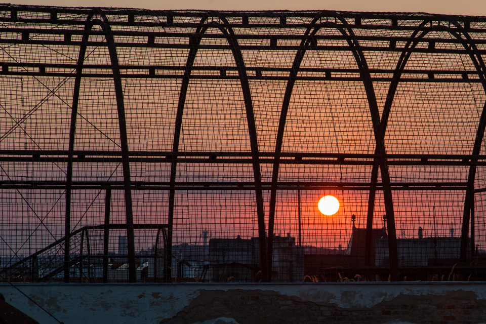 Aviary Sunset