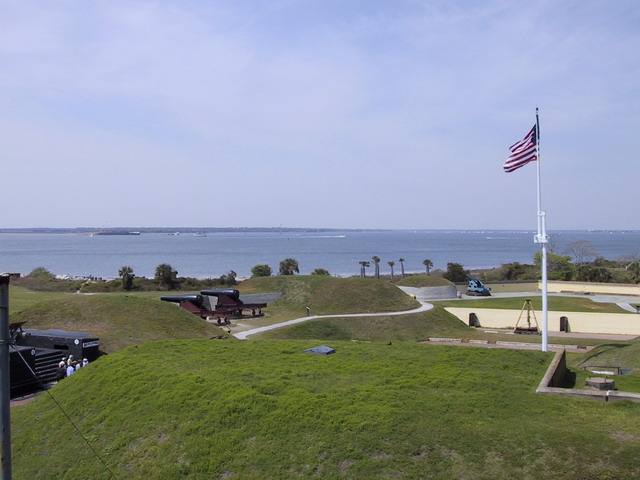 View from Ft Moultrie