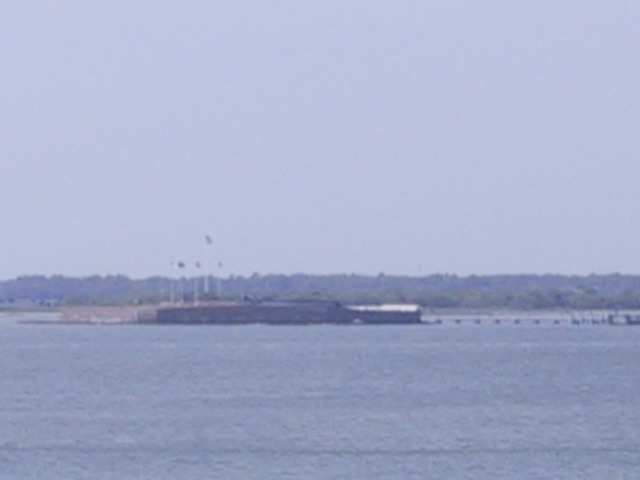 Ft Sumter from Ft Moultrie