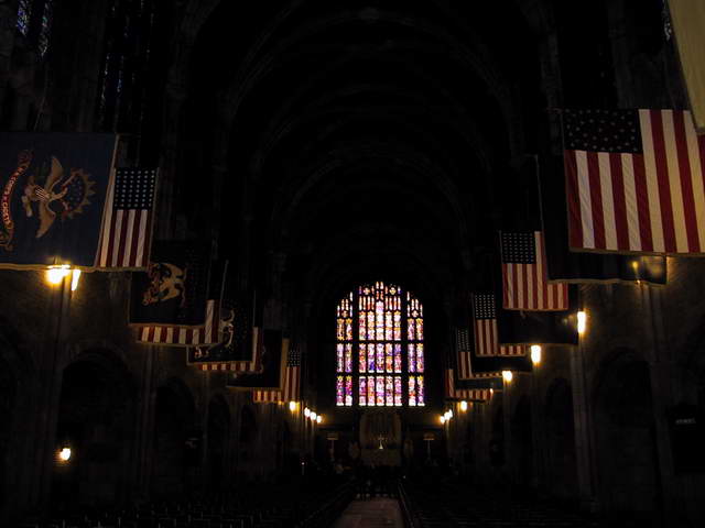 Inside the Cadet Chapel