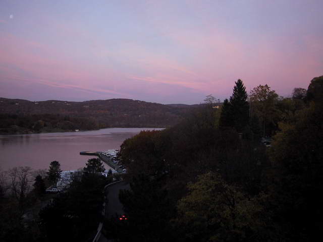 Sunset at Ike Hall