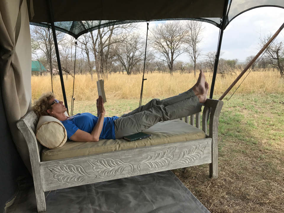 Relaxing in Africa