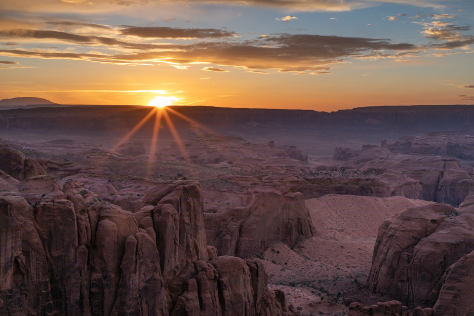 Monument Valley Sunset
