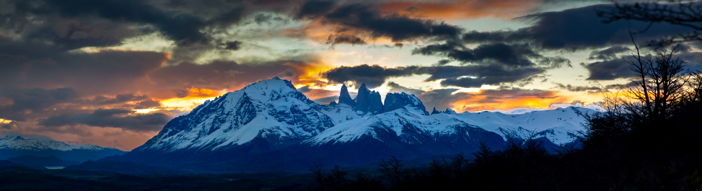 Sunset in Chile