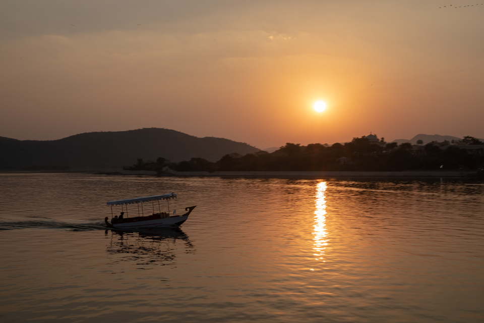 Sunset in Udaipur