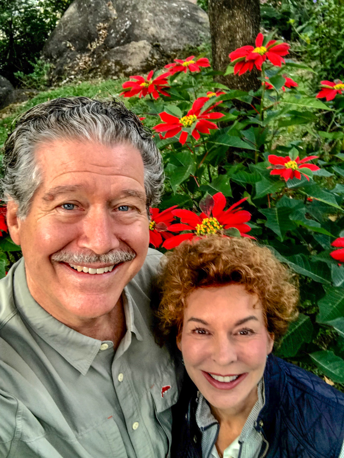 Christmas Flower Selfi