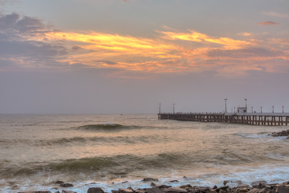 Pier at Pondicherry