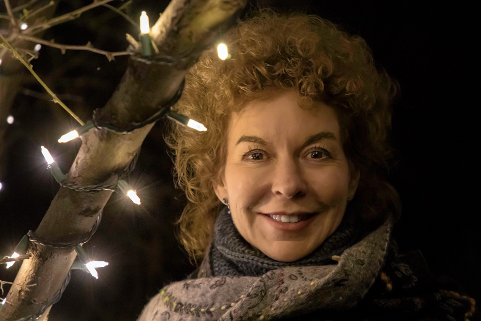 In Christmas Lights