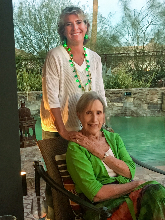 In Green