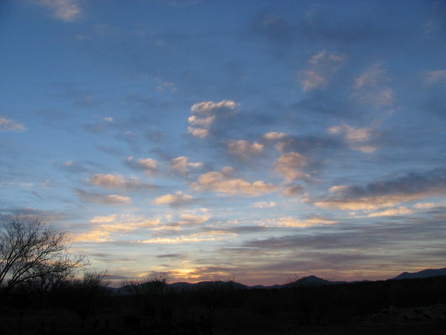Sunrise in Nogales