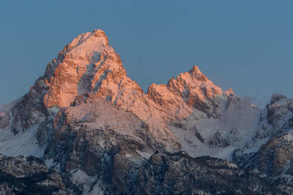 Sunrise at Grand Tetons