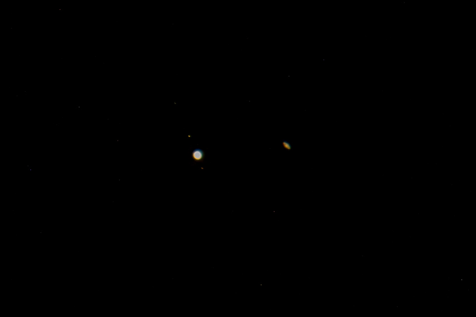 Jupiter and Saturn 