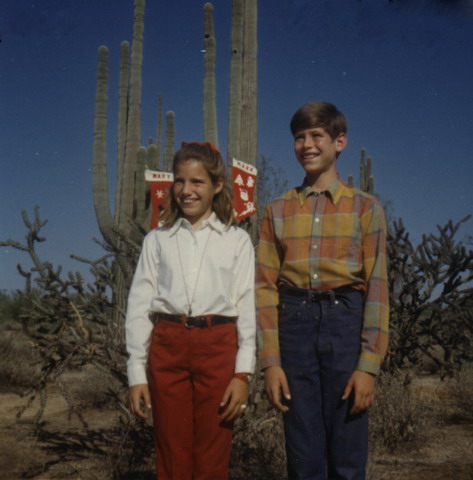Christmas Card in the Desert