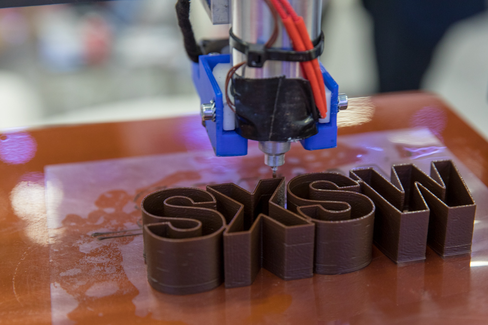 Printing with Chocolate