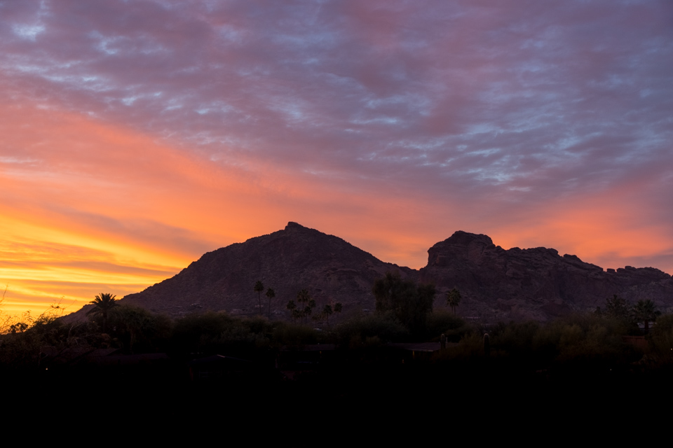 Sunrise Over Camelback