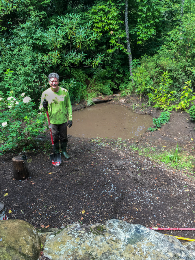 Digging a Pond