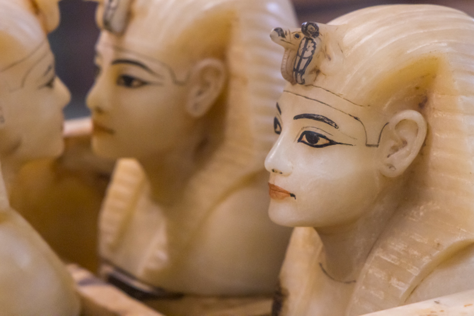 King Tut in Alabaster