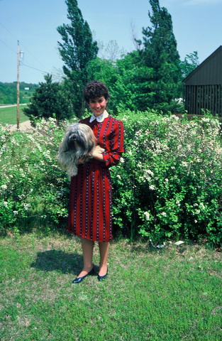 A Girl and Her Dog