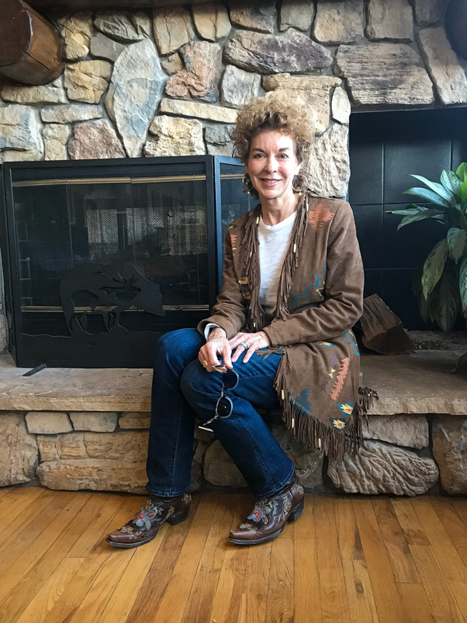 Fireplace Pose