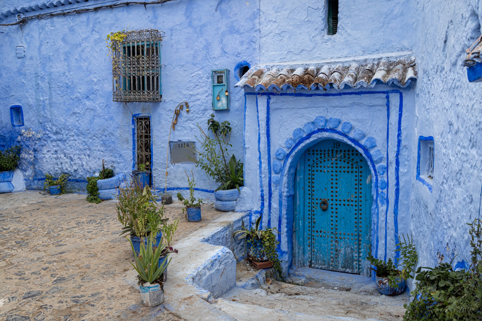 Blue Entrance
