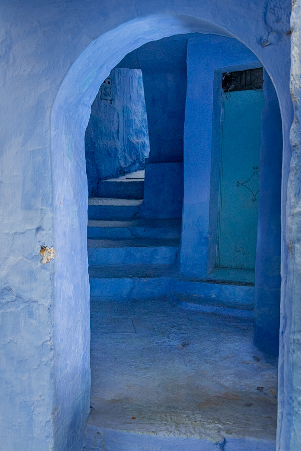 Blue Walkway