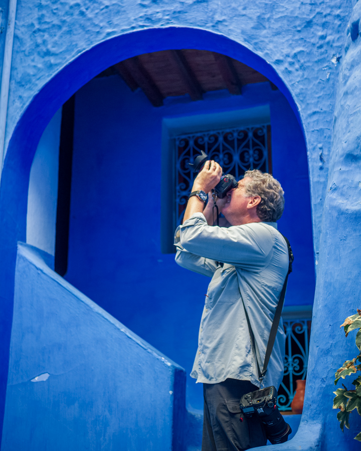 Shooting in Blue