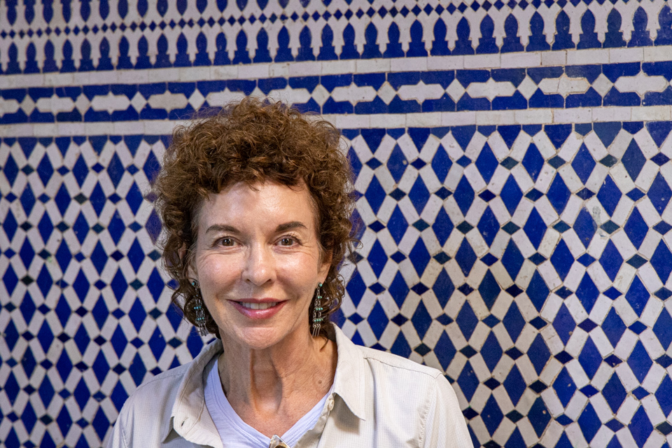 Along the Tiled Wall