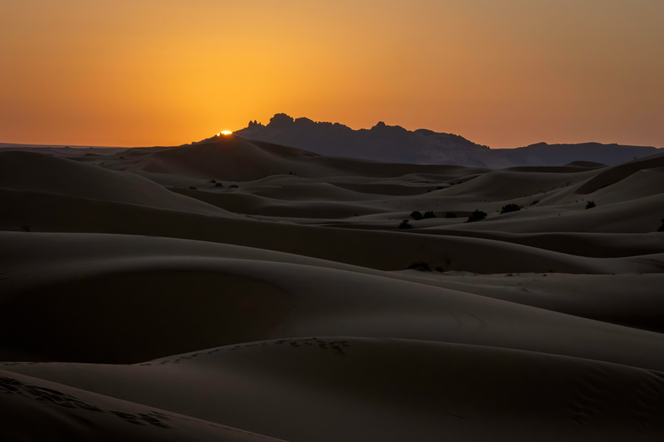 Sand Sun Rise