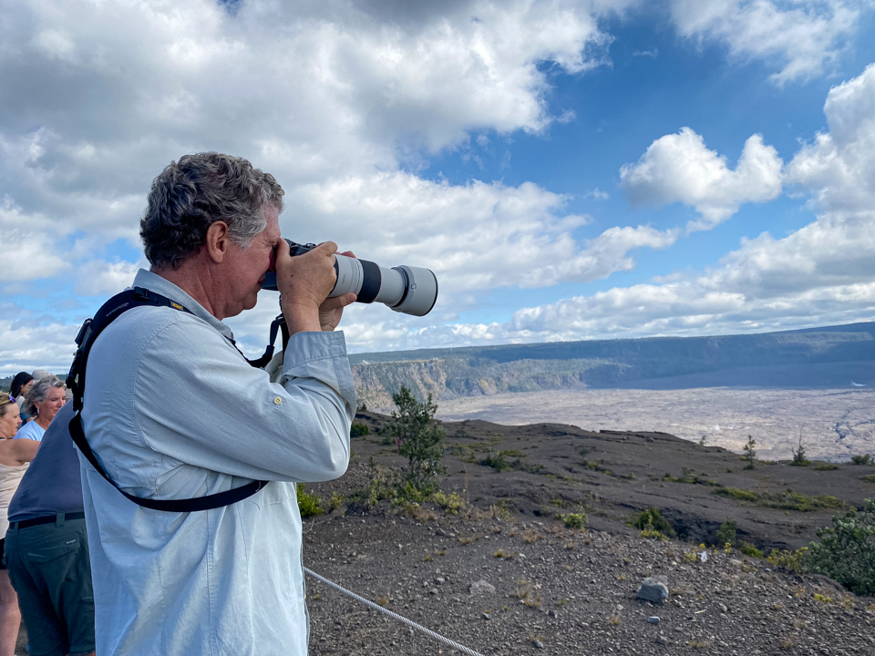 Shooting a Volcano